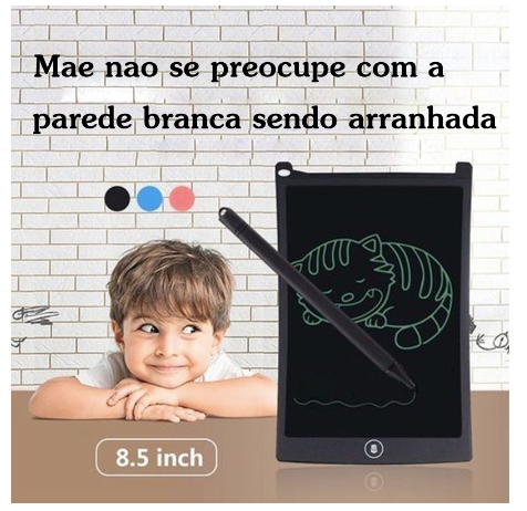 Tablet Mágico LCD Infantil de 8,5" - Kids Play